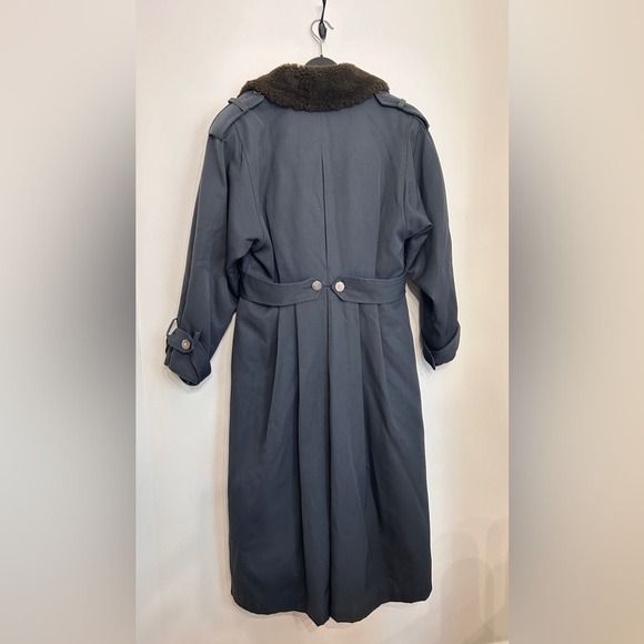 VINTAGE HILARY RADLEY FULL LENGTH WOOL COAT - Picture 2 of 6